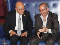 H.E. Mr. Tamam Salam & Mr. Nicolas Chammas 